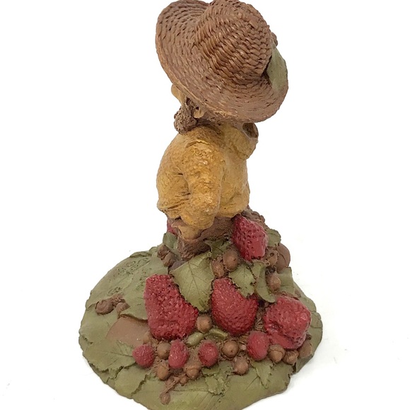 Tom Clark SHORTY strawberry Gnome VTG 1983 signed - Picture 3 of 10